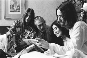 Rosemary Leary, Timothy Leary, Yoko Ono and John Lennon