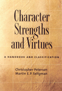 psicologia positiva CSV felicidade character strengths and virtues